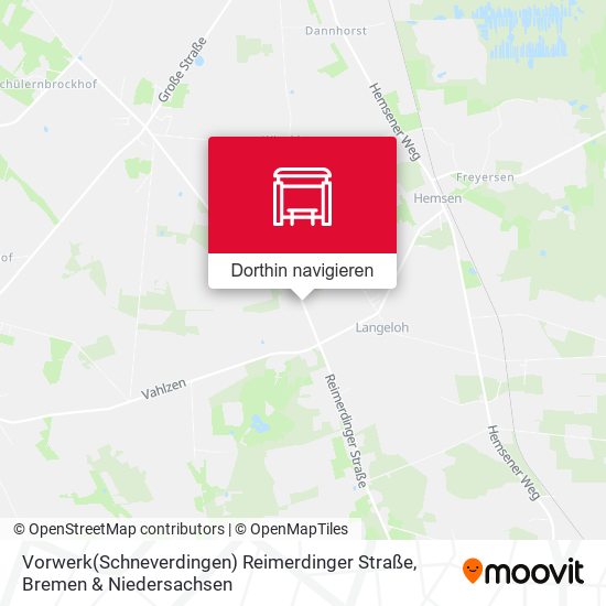 Vorwerk(Schneverdingen) Reimerdinger Straße Karte