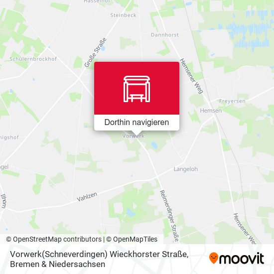 Vorwerk(Schneverdingen) Wieckhorster Straße Karte