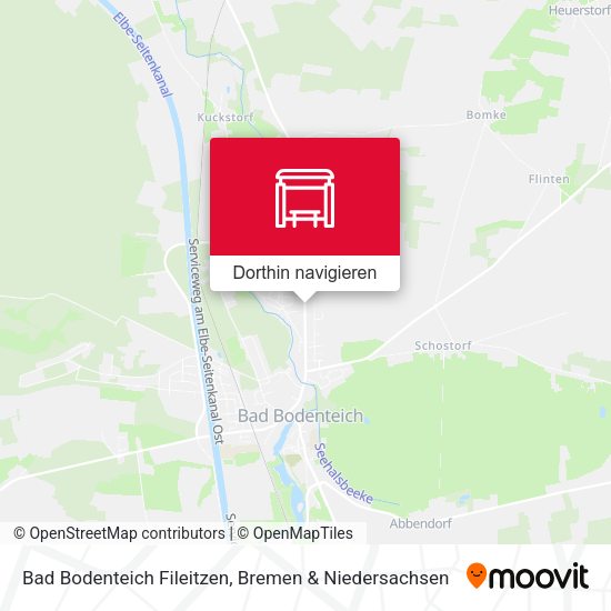 Bad Bodenteich Fileitzen Karte