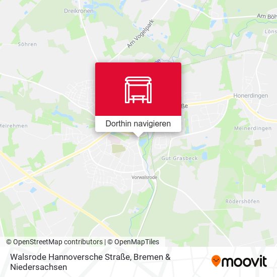 Walsrode Hannoversche Straße Karte