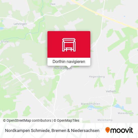 Nordkampen Schmiede Karte