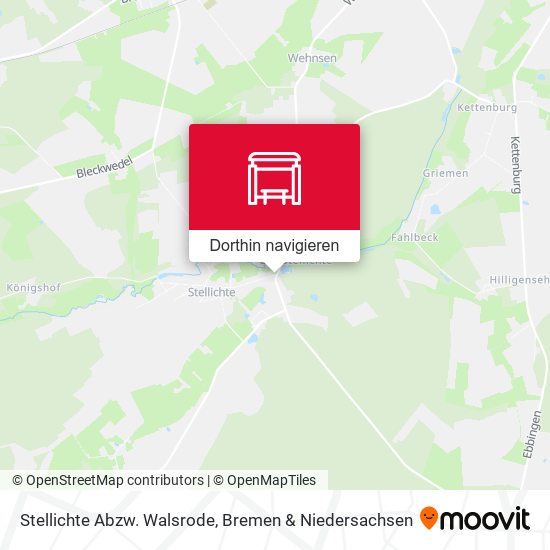 Stellichte Abzw. Walsrode Karte