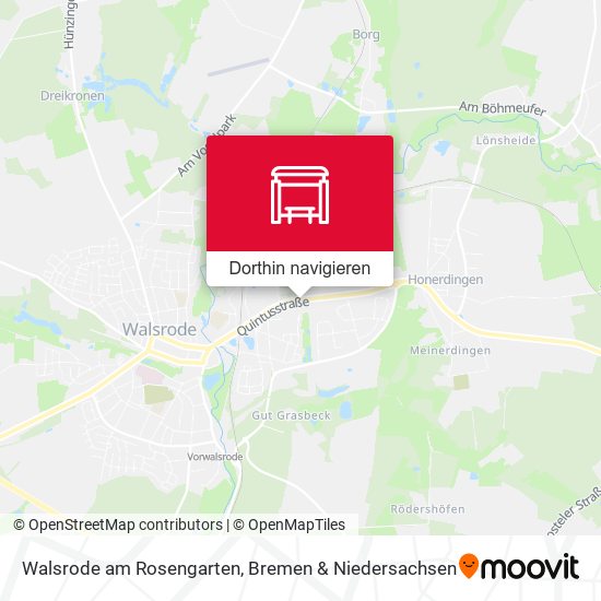 Walsrode am Rosengarten Karte