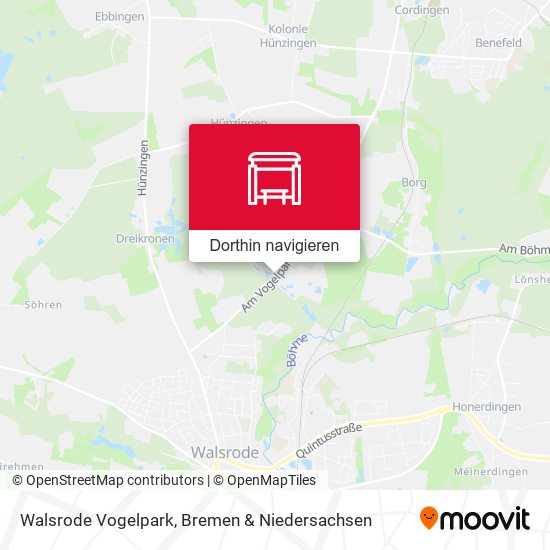 Walsrode Vogelpark Karte