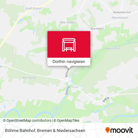 Böhme Bahnhof Karte