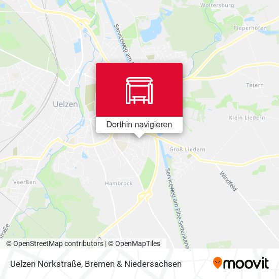 Uelzen Norkstraße Karte