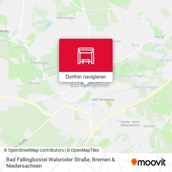 Bad Fallingbostel Walsroder Straße Karte
