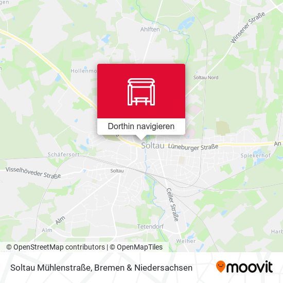 Soltau Mühlenstraße Karte