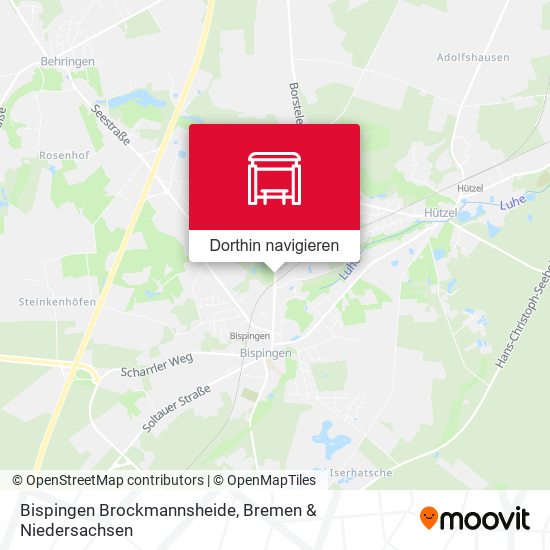 Bispingen Brockmannsheide Karte