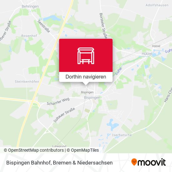 Bispingen Bahnhof Karte
