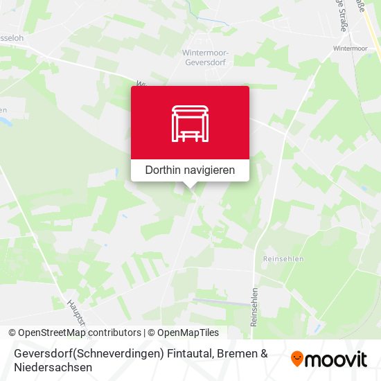 Geversdorf(Schneverdingen) Fintautal Karte