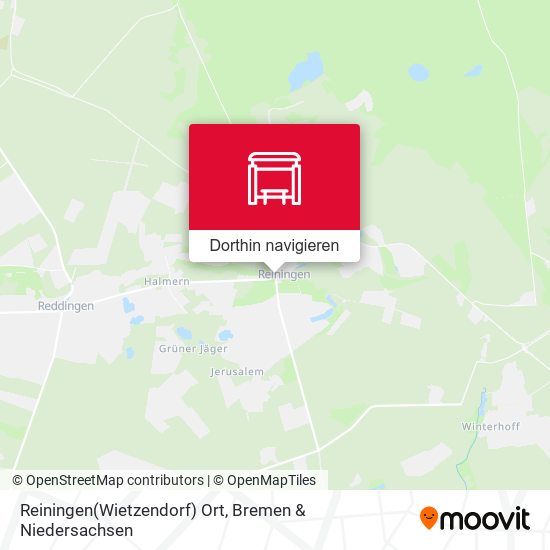Reiningen(Wietzendorf) Ort Karte