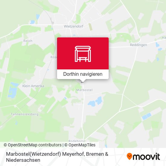 Marbostel(Wietzendorf) Meyerhof Karte
