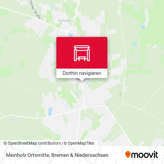 Meinholz Ortsmitte Karte