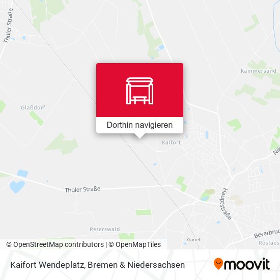 Kaifort Wendeplatz Karte