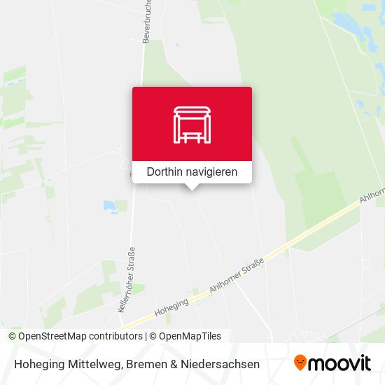 Hoheging Mittelweg Karte