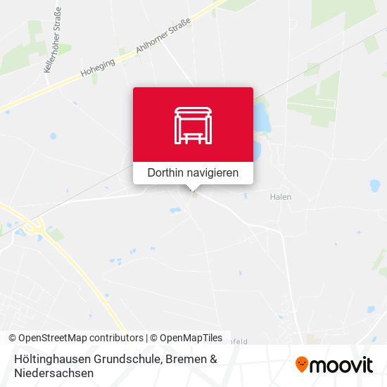 Höltinghausen Grundschule Karte