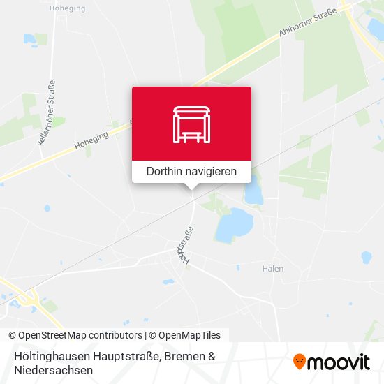 Höltinghausen Hauptstraße Karte