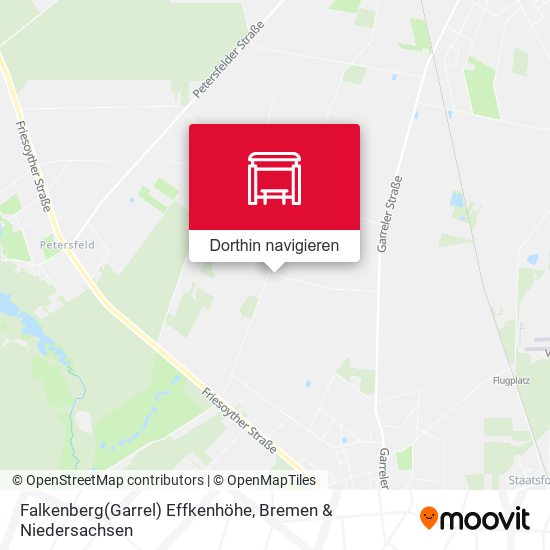 Falkenberg(Garrel) Effkenhöhe Karte