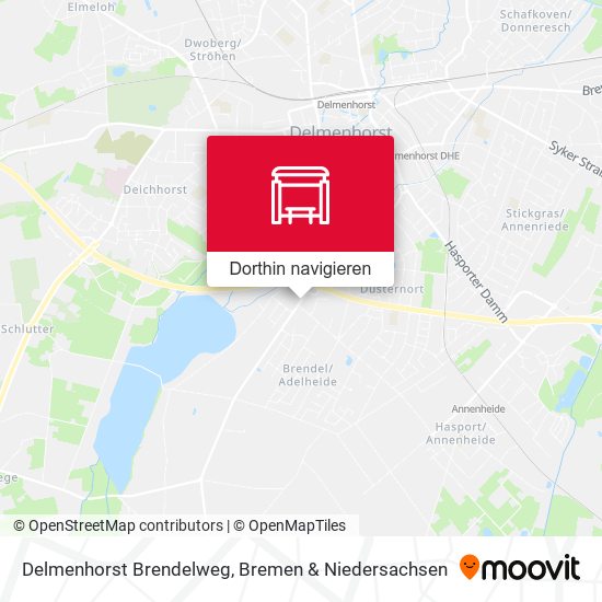 Delmenhorst Brendelweg Karte
