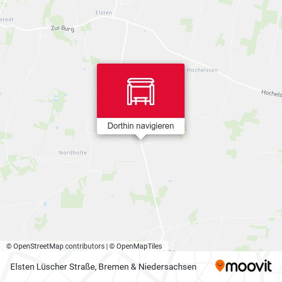 Elsten Lüscher Straße Karte