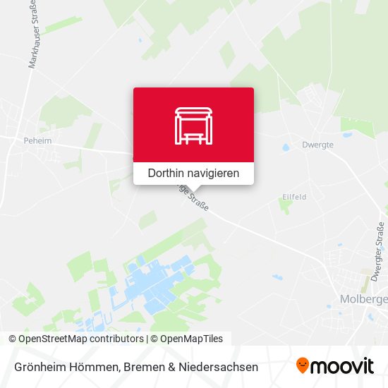 Grönheim Hömmen Karte
