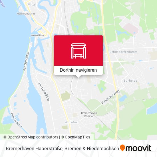 Bremerhaven Haberstraße Karte
