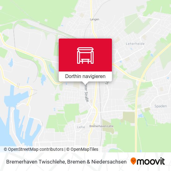 Bremerhaven Twischlehe Karte