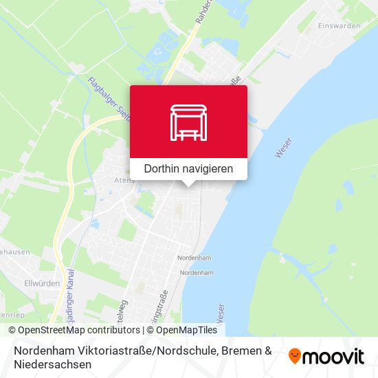 Nordenham Viktoriastraße / Nordschule Karte