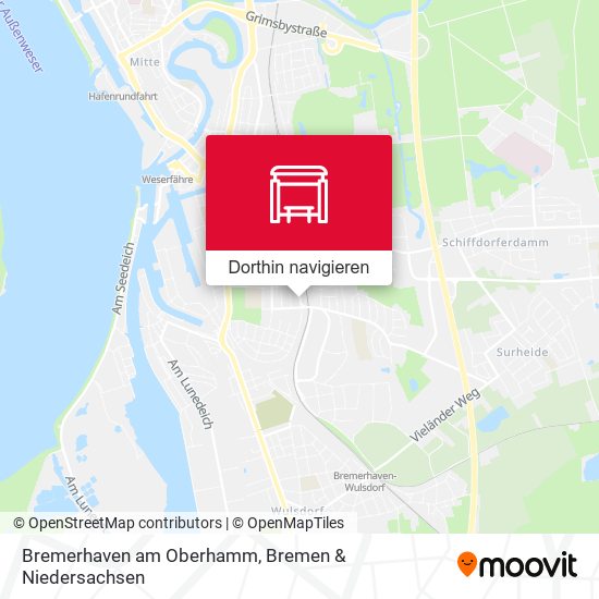 Bremerhaven am Oberhamm Karte