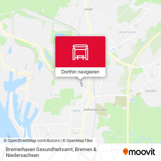 Bremerhaven Gesundheitsamt Karte