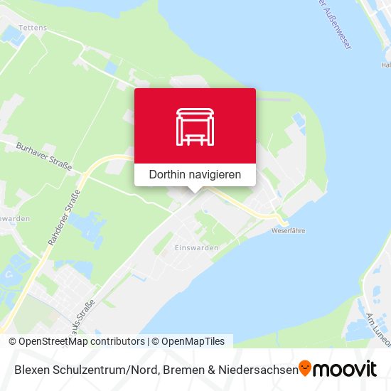Blexen Schulzentrum/Nord Karte