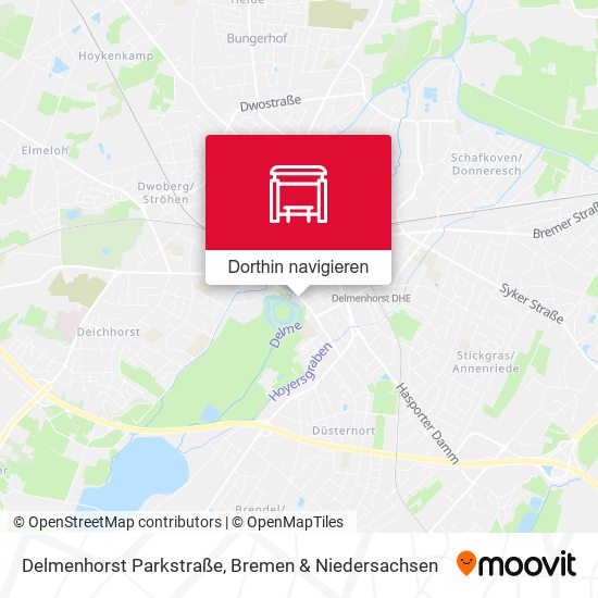 Delmenhorst Parkstraße Karte