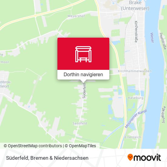 Süderfeld Karte