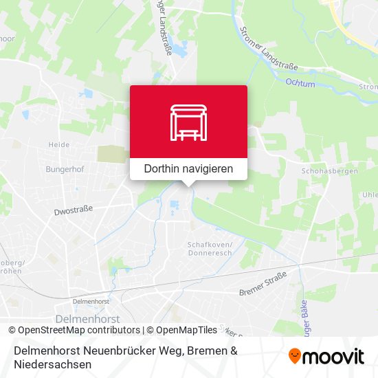 Delmenhorst Neuenbrücker Weg Karte