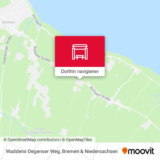 Waddens Oegenser Weg Karte