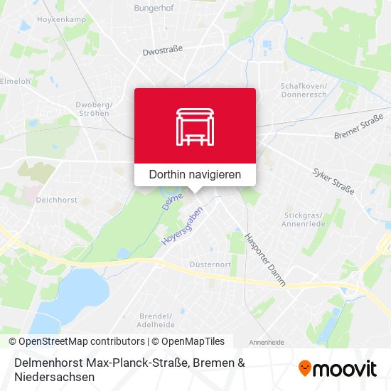 Delmenhorst Max-Planck-Straße Karte