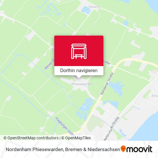 Nordenham Phiesewarden Karte