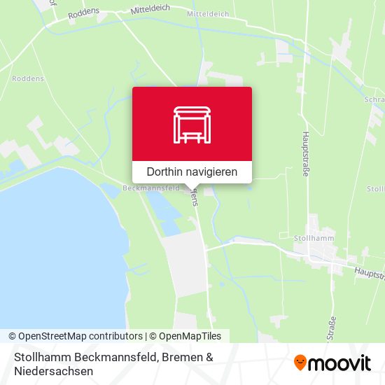 Stollhamm Beckmannsfeld Karte