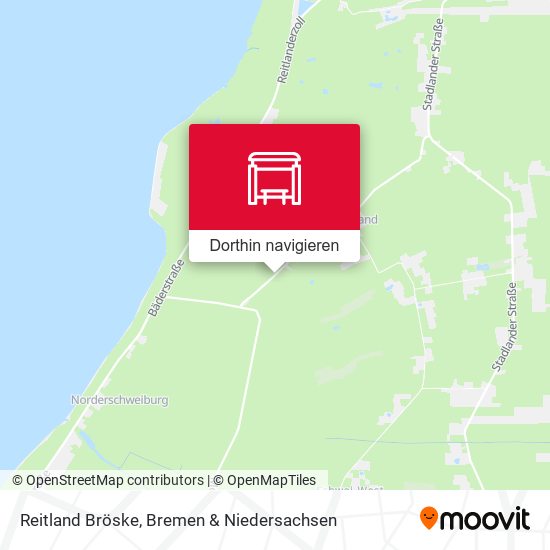 Reitland Bröske Karte