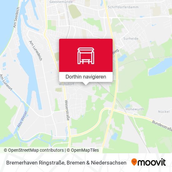 Bremerhaven Ringstraße Karte