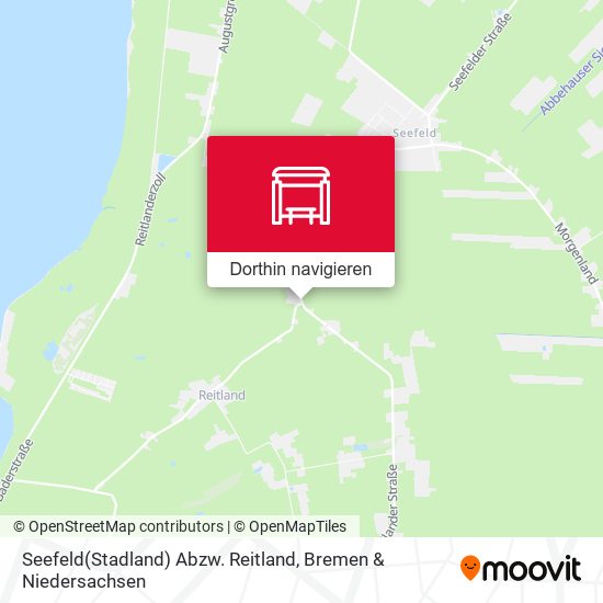 Seefeld(Stadland) Abzw. Reitland Karte