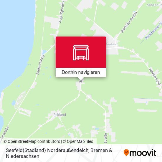 Seefeld(Stadland) Norderaußendeich Karte