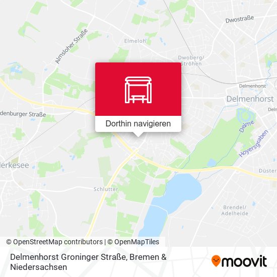 Delmenhorst Groninger Straße Karte