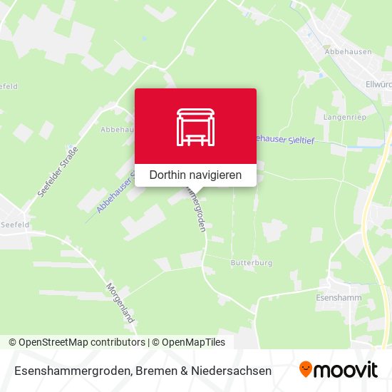 Esenshammergroden Karte