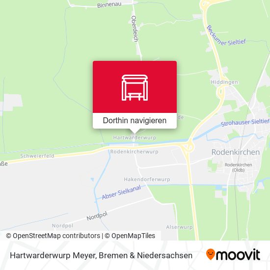 Hartwarderwurp Meyer Karte