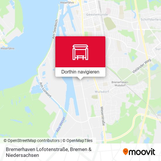 Bremerhaven Lofotenstraße Karte