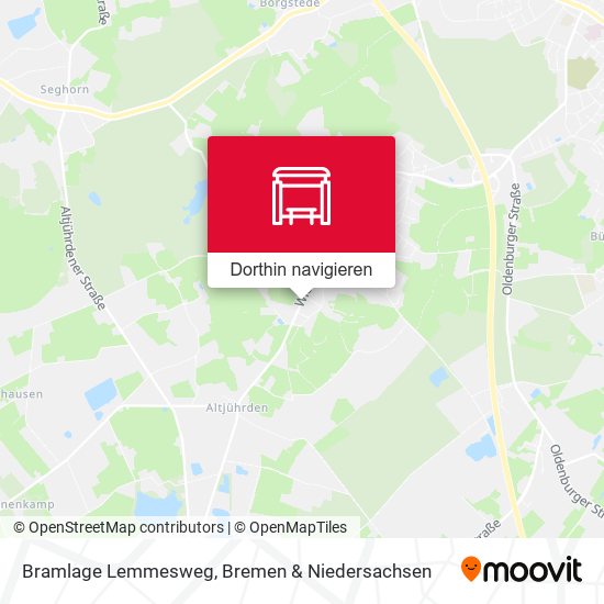 Bramlage Lemmesweg Karte
