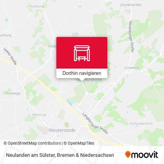 Neulanden am Sülster Karte