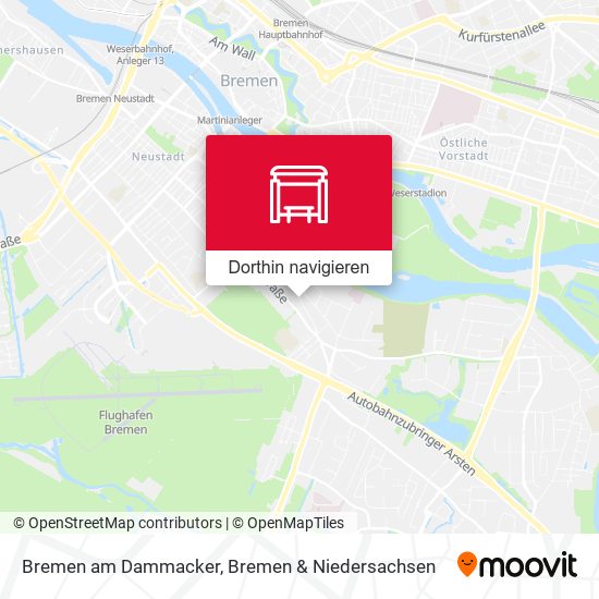 Bremen am Dammacker Karte
